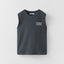 ZR Relax and Enjoy Dark Grey Sleeveless Sandoz 12859