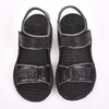 Crocodile Black PU Sole Sandal 2739 A