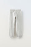 ZR Feel cool Vibes Grey Brushed Terry Trouser 12507
