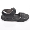 Crocodile Black PU Sole Sandal 2739 A