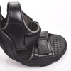 Crocodile Black PU Sole Sandal 2739 A