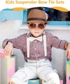 Kids Suspender with Bow Set #2658