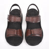 Crocodile Brown PU Sole Sandal 2739 B