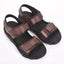 Crocodile Brown PU Sole Sandal 2739 B