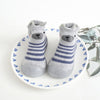 Bear Face Lining Grey Silicone Socks Shoes 2607 B