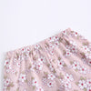 Pink Floral Cotton Japanese Front Open Loungewear Set 12308
