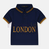 ML London Embroided Royal Blue Pony Polo 12303
