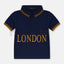 ML London Embroided Royal Blue Pony Polo 12303
