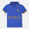 ML Dubai Embroided Royal Blue Pony Polo 12304