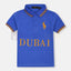 ML Dubai Embroided Royal Blue Pony Polo 12304