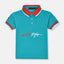 TMY Signature Embroided Sea Green Polo 12934