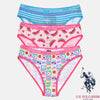 US Po lo Pack of 3 Girls Panties 13094