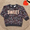 Sweet Floral Terry Sweatshirt 13400
