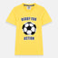Paw Yellow Football Sequin Shirt 7715