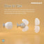 2 pcs door knob cover Baby Safety Door Knob Covers Doorknob Locks Child Children Kids Proof(random color )