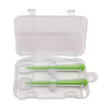 Infant Baby Silicone Toothbrush & Tongue Cleaner – Pack of 2 with PP Storage Box for Oral Care