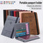 Premium Portable Passport Holder Pouch & Multi-Functional Travel Wallet - Size 6*4 inch - Random color