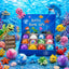 Bath Bombs for Kids Gift Set, Colorful Bath Bomb with Surprise Gift Inside, Ocean Theme Fizzing Tub Fun, Moisturizing Foam for Soft Skin, Cute Toy Filled Bath Time Treat
