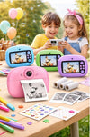 Kids DIY Instant Digital Camera with Photo Printing (Random Color)
