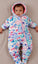 Snozu Infants Multicolor Splash Snowsuit #13455