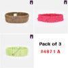 Pack of 4 Standard Size Assorted Color Headband 4871