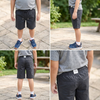 Max Black Cotton Twill Shorts 13889