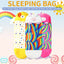 Camping Bed Spread Sleeping Bag with Attached Lazy Pillow 2532