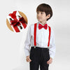 Kids Suspender with Bow Set #2658
