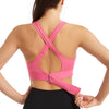 المرأة عالية التعديل Athelete تنفس حمالات الصدر الرياضية شيل #W166