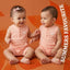 LEE Peach Kangaroo Pocket Sleeveless Romper Bodysuit 13524