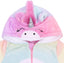 Primark Rainbow Unicorn Fur Zip Up Costume Bodysuit 13245