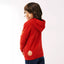 Fatface Red Heavy Fleece Zipper Hoodie 13100
