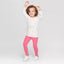 Cat Jack Pink Stretch Fur Fleece Winter Legging 13292