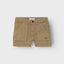 Nme it Camel Square Pocket Shorts 12953