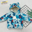 Spiderman Blue Hooded Puffer Jacket 13308