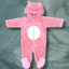 Young Orignal Pink Cat Fur Babygrow 13241