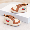 Brown Baby Prewalker Booties 2779 B