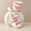 Fur Pink Baby Prewalker Booties 2780 A