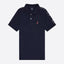 NAU Navy Blue Shoulder Name Polo 12907