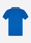 NAU Royal Blue Embroided Polo 12906