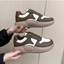 High Sole Soft Brown Comfortable Jogger Shoes 2600 A