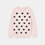 FOX Bunny Hearts Pink Sweater 12536