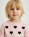 FOX Bunny Hearts Pink Sweater 12536
