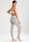 CK Grey Breathable Cotton Legging and Bralette Gymwear Pair W169 B