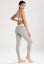 CK Grey Breathable Cotton Legging and Bralette Gymwear Pair W169 B