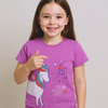 ML Unicorn Dreams without Limit Purple Shirt 7935