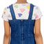 Steve Hearts Dungaree Shirt 2-piece Dress Set 13438