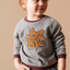 ZY Alphabetic Embrouded Terry Sweatshirt 11368