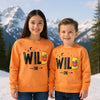 ML Wild One Orange Terry Sweatshirt 8898