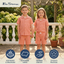Ben Sherman Tea Pink Lining Shirt Shorts Set 13582